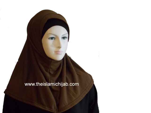 unique color plain Al -Amira hijab 25