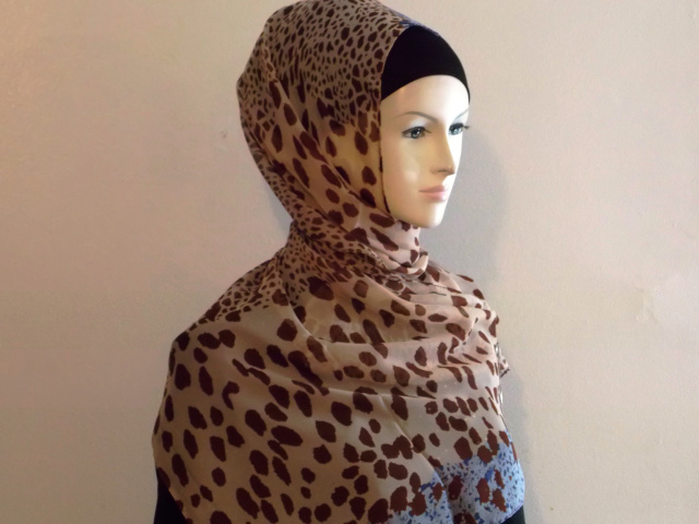 Silky  Polyester shawl 76