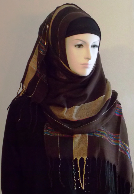 Brighty Brown pashmina shawl 105