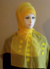 Bright Yellow Shawl 96