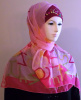 pinkish New silky Shawl 87